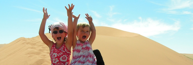 verre reizen kinderen