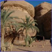 jordanie oase kinderen